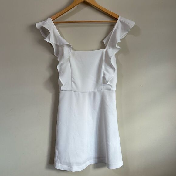 NWT BCBGeneration Double Weave Dress in Off White - Picture 5 of 12